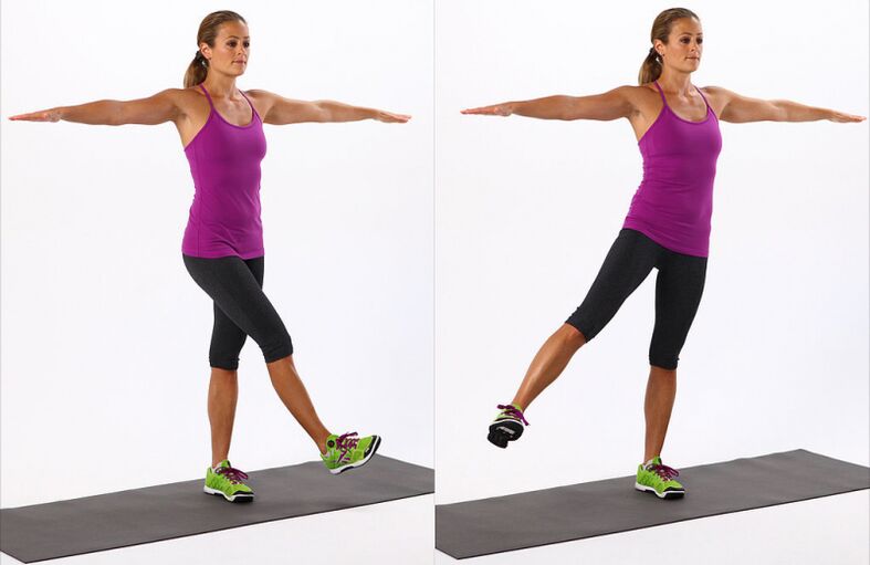 Ayunan kaki akan membantu melatih otot paha secara efektif